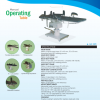 Operating Table Manual KA 33M 1 |
