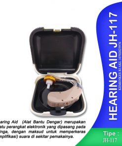 NESCO Hearing Aid JH 117 / Alat Bantu Dengar Orang Tua Aids Kit Behind The Ear - Tuli Budek Tuna Ru