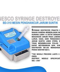 Nesco Syringe Destroyer BD-310 / Alat penghancur Jarum Suntik 4 |