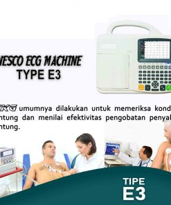 Mesin EKG Nesco E3 – Alat Rekam Jantung 3 Channel Portable 4 |