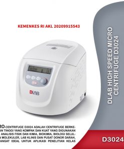 DLAB High Speed Micro Centrifuge D3024