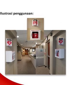 Emergency AED Sign Wall - Penanda Lokasi Defibrillator Darurat 4 |