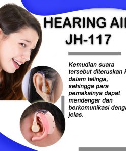 NESCO Hearing Aid JH 117 / Alat Bantu Dengar Orang Tua Aids Kit Behind The Ear - Tuli Budek Tuna Ru 4 |