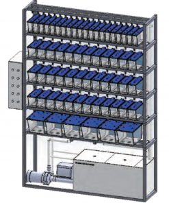 GENDANIO CL-501 5 SHELF STAND ALONE HOUSING SYSTEM