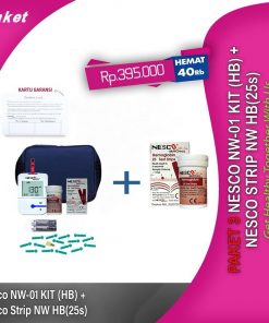 PAKET HEMAT 40RB (NESCO NW-01 KIT (HB) + NESCO STRIP NW HB(25s)) MURAH BERSAHABAT