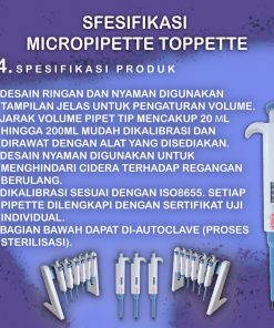 Micropipette Toppette, Adjustable All Varian (DRAGON LAB) 4 |