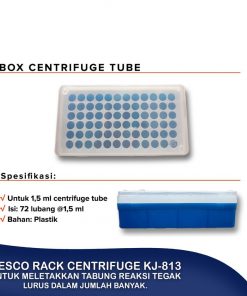 Nesco Rack Centrifuge KJ-813 untuk Meletakkan tabung reaksi tegak lurus dalam jumlah banyak 10 PCS 4 |