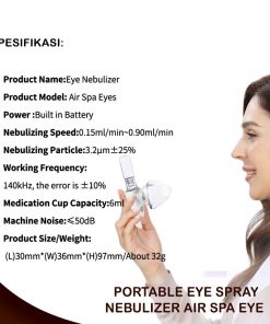 Portable Eye Spray, Menghilangkan MATA PANDA dan MELEMBABKAN MATA JADI LEBIH MUDA 9 |