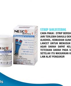 Strip Kolesterol Nesco 10 Pcs - Cek Kolesterol Akurat 6 |