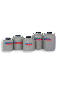 Bio36 - Refrigerator with Internal Canisters for storage of straws or Cryovials on Canes