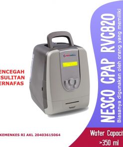 Nesco CPAP RVC820 untuk mengatasi Obstructive Sleep Apnea (OSA) dan juga sindrom hipoksemia
