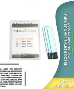 Nesco Kertas Lakmus Biru / Kertas Ukur PH Asam