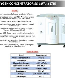 Oxygen Concentrator (3Ltr)/ ALAT BANTU PERNAFASAN 5 |
