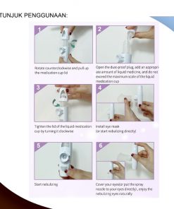 Portable Eye Spray, Menghilangkan MATA PANDA dan MELEMBABKAN MATA JADI LEBIH MUDA 8 |