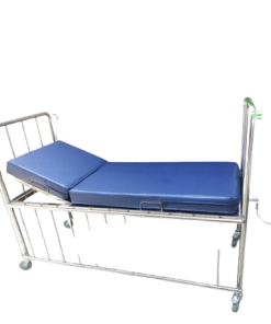 Bed Pasien Anak 1 Engkol (1 Crank) Stainless Steel