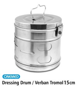 Verban Tromol Onemed Stainless Steel 15cm