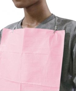 Dental Bib (Poli Bib) Pink OneMed pak isi 125pcs