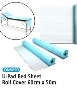 Perlak Underpad Bed Sheet Cover Roll 60cm x 50m Onemed