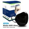 Masker Karet KN95 OneMed 4ply Box isi 20pcs - Hitam 1 |