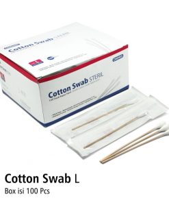 Cotton Swab Steril L isi 100pcs