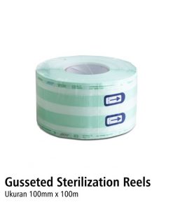 Sterile Pouch Gusset OneMed 10cmx100m