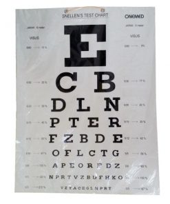 Snellen Test Card OneMed