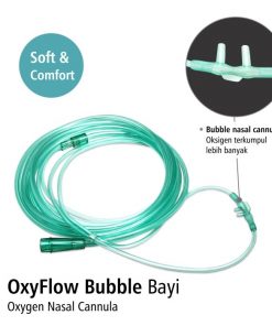Oxyflow Bubble Nasal Canule Oxygen Selang Oksigen Bayi Besmed