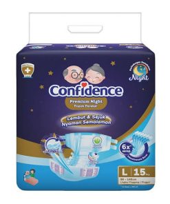 Confidence Premium Night XL isi 15 pads