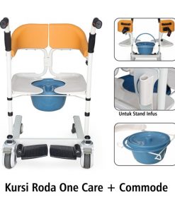 Kursi Roda Transfer One Care Plus Commode OneMed ALK 902