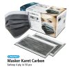 Masker Karet 4ply Carbon Active OneMed box 50pcs 1 |