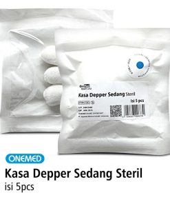 Kasa Depper Sedang Steril OneMed Pak Isi 5Pcs