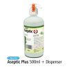 Aseptic Plus 500ml&Dispenser Onemed 1 |