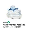 Masker Anesthesi Disposable With Hook Besmed 2 |