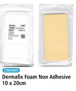 Dermafix SS Foam Dressing Non Adhesive 10 x 20cm OneMed 1 Pcs