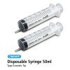Syringe 50cc Eccentric Tip - Lubang Samping Onemed pcs 2 |