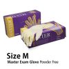 Sarung Tangan Maxter Exam Glove Non Powder Size M