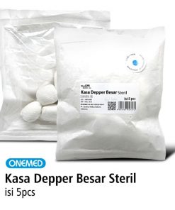 Kasa Depper Besar Steril OneMed Pak Isi 5Pcs