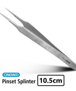 Pinset Splinter / Forcep Splinter 10.5 cm Stainless Steel Onemed
