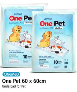 Underpad One Pet / Toilet Training / Tatakan Kencing Hewan 60x60cm