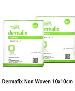 Plester Dermafix Non Woven 10 x 10 cm Box Isi 10's Onemed