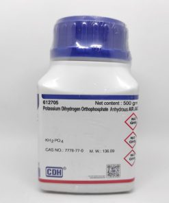 CDH Potassium Dihydrogen Ortho Phosphate Anhydrous AR/ACS – 500 Gram