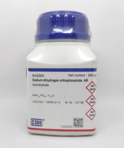 CDH Sodium Dihydrogen ortho Phosphate Monohydrate AR – 500 Gram