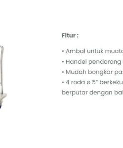 NAYATI KERETA ANGKUT STAINLESS STEEL ECLT 900