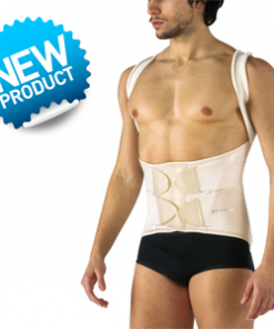PAVIS 555 | Dorsal-lumbar-sacral corset with shoulder straps