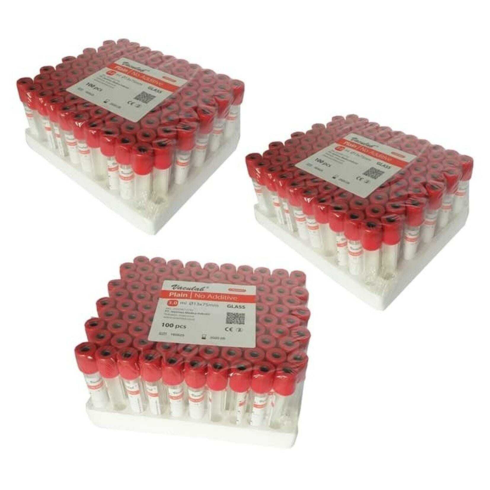 IHS009 ONEMED Vacuum Blood Collecting Tube Plain 7 ml