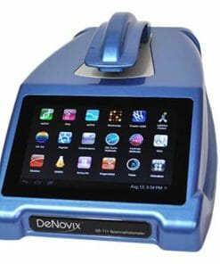 DENOVIX DS-11+ MICRO VOLUME SPECTROPHOTOMETER WITH CUVETTE FUNCTION.