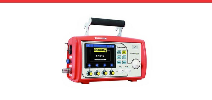 ALAT BANTU PERNAPASAN, HOSTECH MEDICAL VENTILATOR SH 210