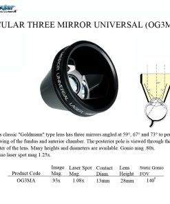 OCULAR LASER LENSES OG3MA