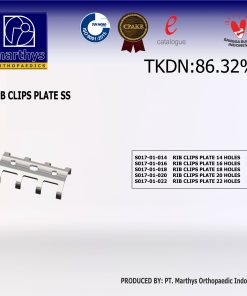 Bone Plate - RIB CLIPS PLATE -  14mm, 16mm, 18mm, 20mm