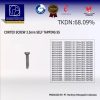 CORTICAL SCREW SELF TAPPING (ST) diameter 3,5 mm - Length 32 mm s/d 50 mm 1 |